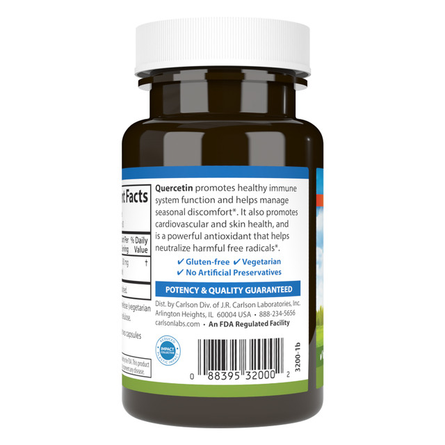 47b1d79bd015c3462c9c70351c4f4dab_040624234656.jpeg Carlson Labs - Кверцетин 500 мг, 60 шт.