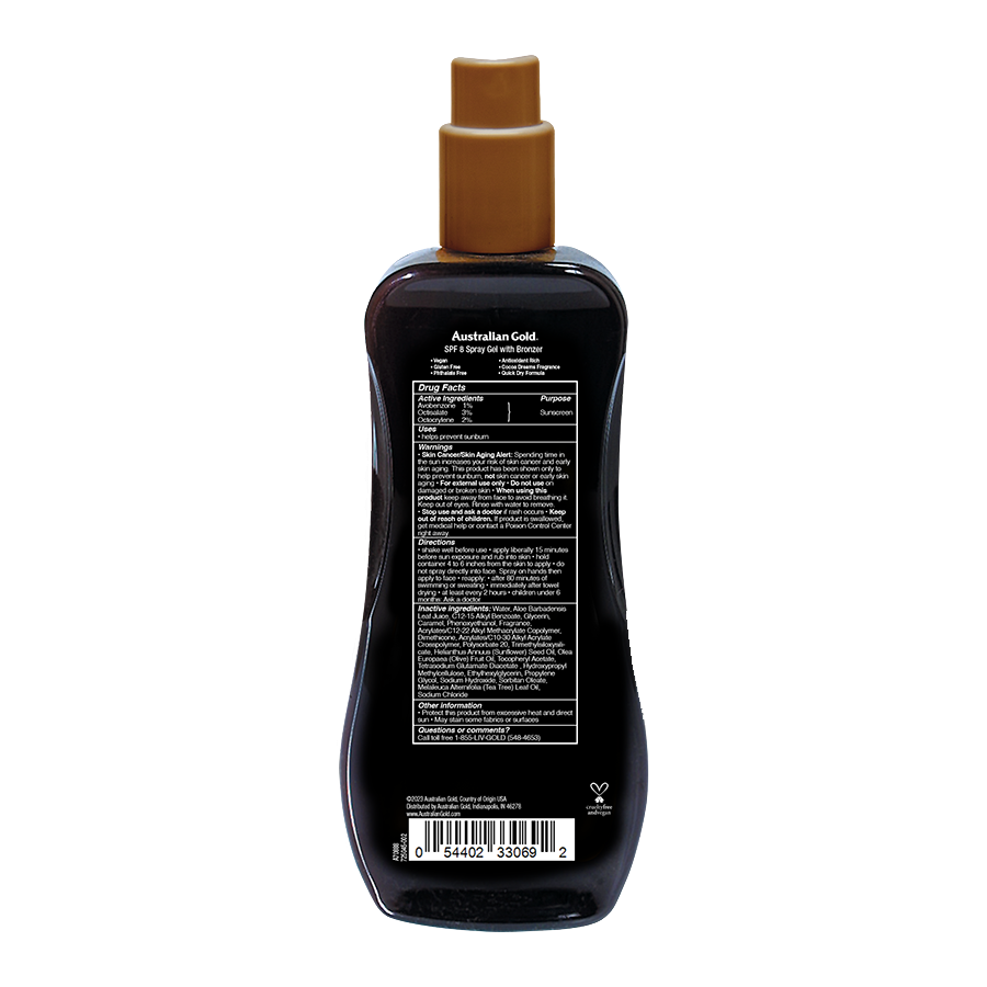4b8f9b668717106d3d97a035ac8b691a_042424180743.png Australian Gold - Гель-спрей SPF 8 с бронзатором