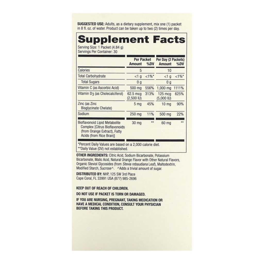 033c5a5210f00df3c1352cdbee10039b_051224015444.jpeg Dr. Mercola, Витамин C-PAK, натуральный апельсин, 500 мг, 30 пакетиков по 4,84 г