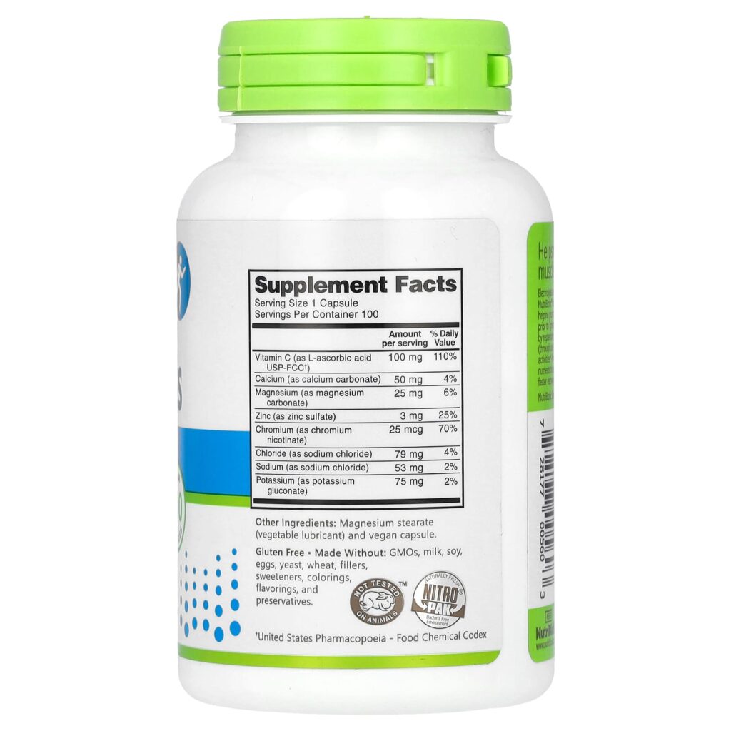 62526083302561b7723ce9062cd7334b_052624231807.jpeg NutriBiotic, Performance, незаменимые электролиты, 100 веганских капсул