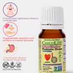 670f19d6e16aff9fb4fb8f2ef38a1e57_051224013542.jpeg ChildLife Essentials, InfantBiotics, пробиотик, в жидкой форме, 2,6 млрд, 10,5 мл