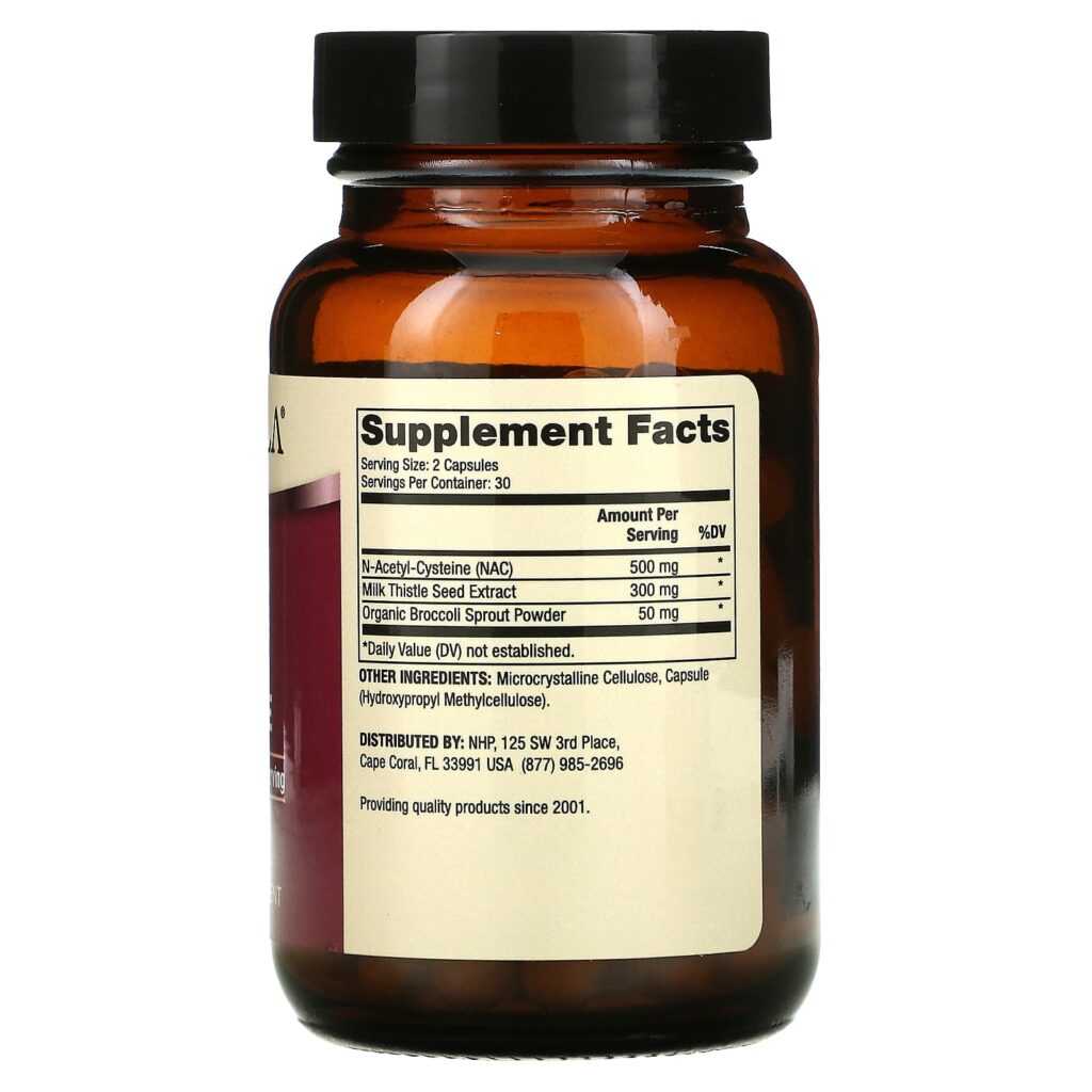 80571441cf186620b91c90cf5e5616cf_051224021902.jpeg Dr. Mercola, NAC с расторопшей, 500 мг, 60 капсул