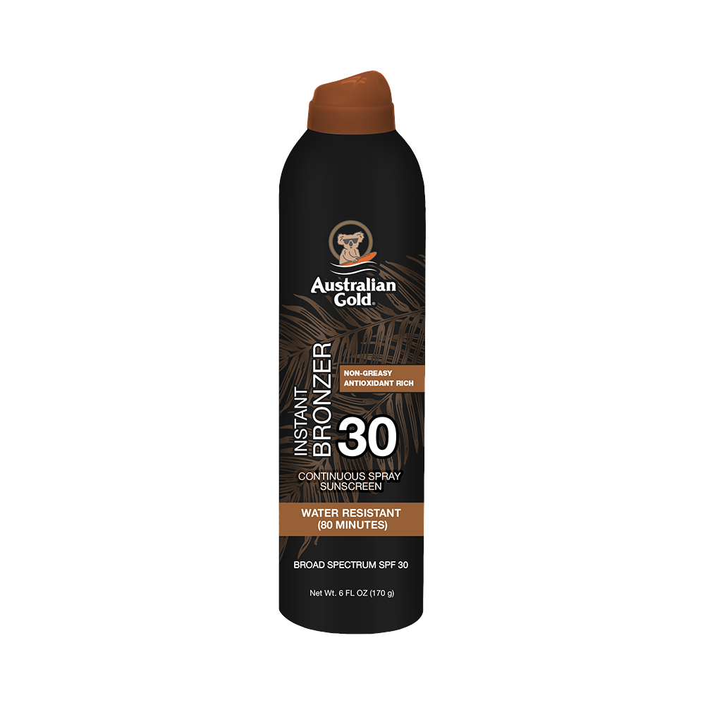 a31cd21b1627549b0703a28a14eb52d9_051124220120.png Australian Gold SPF 30 Continuous Spray with Bronzer - Спрей для загара