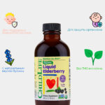 aba4c12c0307ac56aedf5e7b2dadf69b_051224013214.jpeg ChildLife Essentials, Органическая жидкая бузина, от 1 года, 118 мл