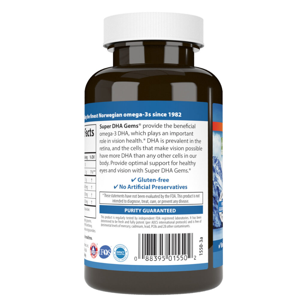 b8f3e249c956d9349cf65e9b39659505_062124023815.jpeg Carlson Labs, Super DHA Gems, 500 мг, 60 мягких капсул