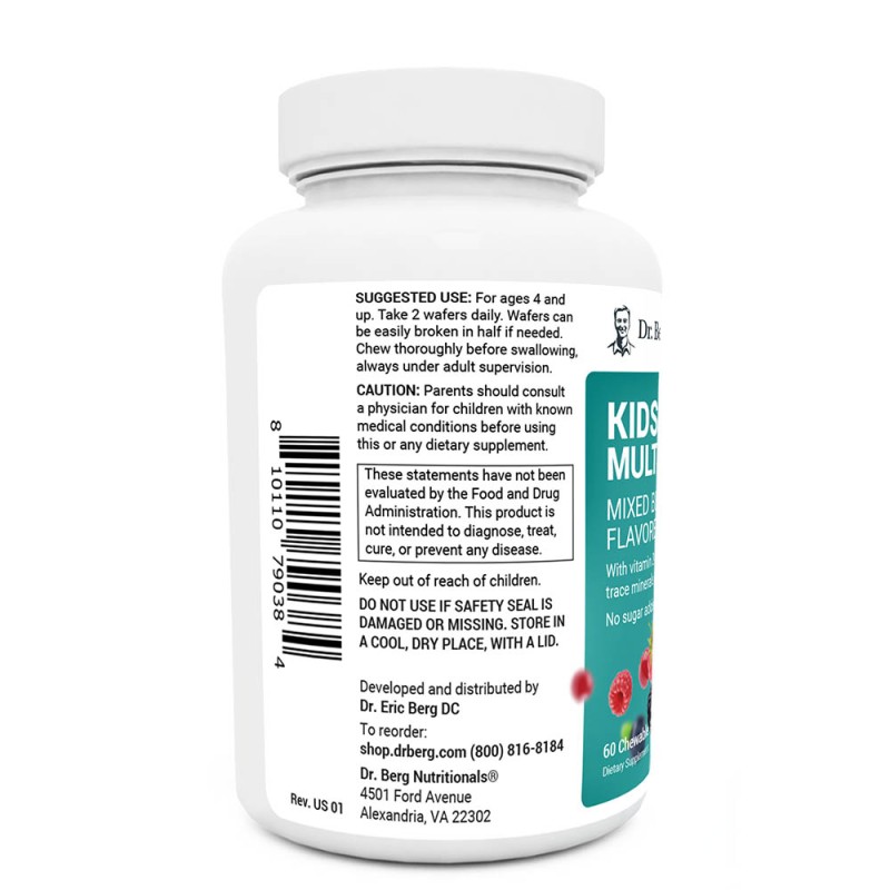 92ec770799a2df2fc560d8ad0a7dca91_071324045012.jpeg Dr. Berg - Детские жевательные мультивитамины