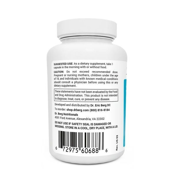 e364d7274a07a5d56c4648f781310203_071324045506.jpeg Dr. Berg - Морские водоросли, обогащенные йодом - 90 капсул