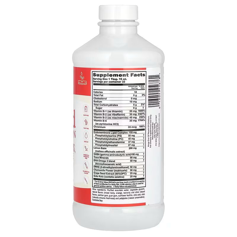 1f1c73e0bed3c8f9c6d5b8b8aaf970ad_092624005300.jpeg Buried Treasure, Addet attention , жидкая добавка для усиления концентрации внимания, 496 ml для детей и взрослых