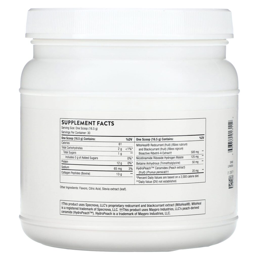 29a31e9d05ff2b5b92e9d6f74ba69a83_011525023633.jpeg Thorne, Collagen Plus, коллаген с ягодным вкусом, 495 г (1,09 фунта)