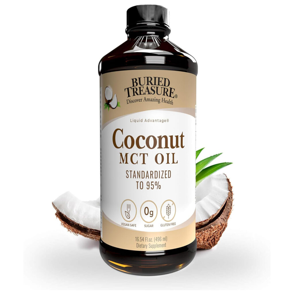 7d3c421419f48124a3f81b472f834e28_011525030050.jpeg Buried Treasure - Кокосовое масло MCT, 496 мл.