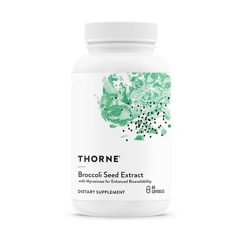 Thorne, Crucera-SGS®, экстракт семян брокколи, 50 мг, 60 капсул