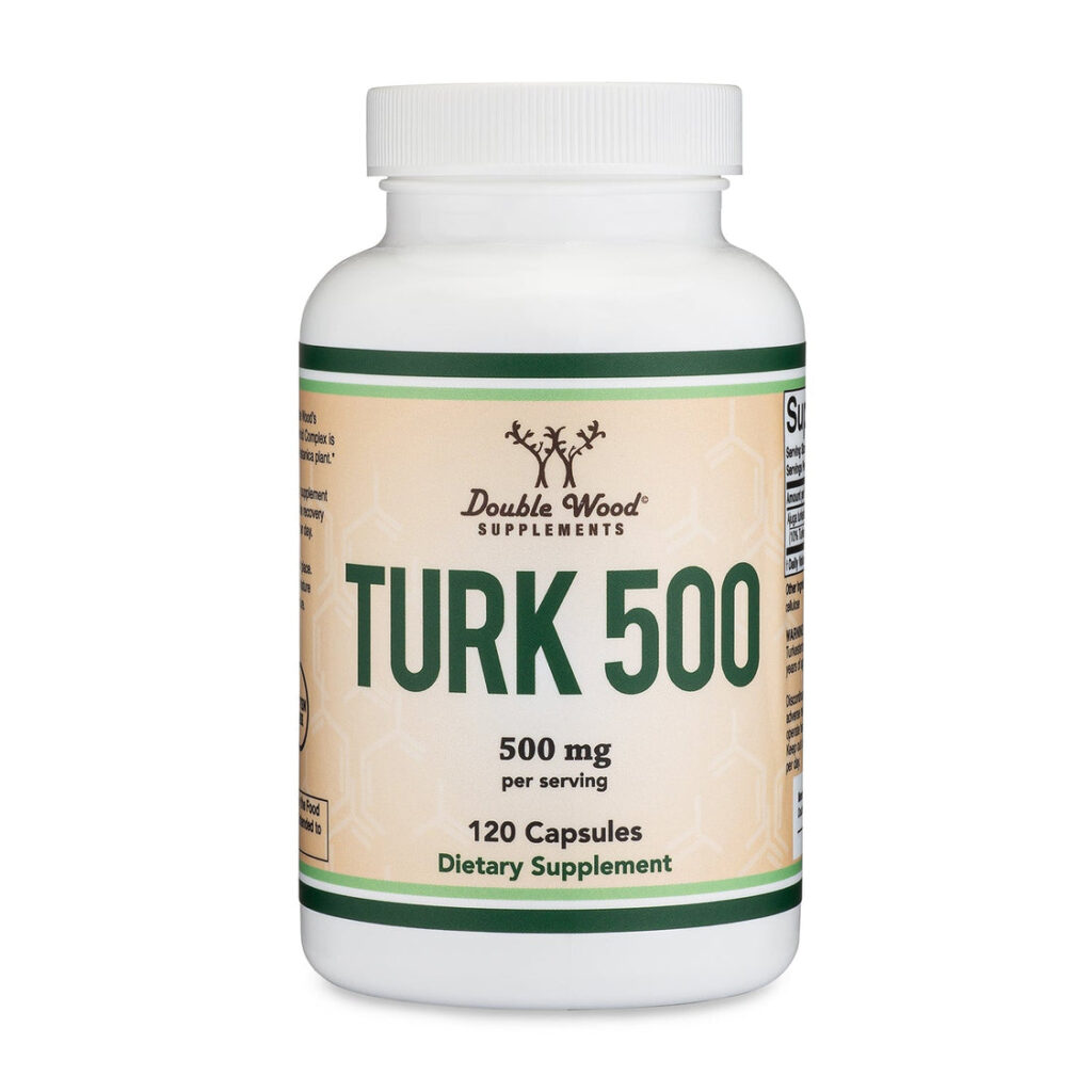 Double Wood - TURK 500, Turkesterone  120 капсул