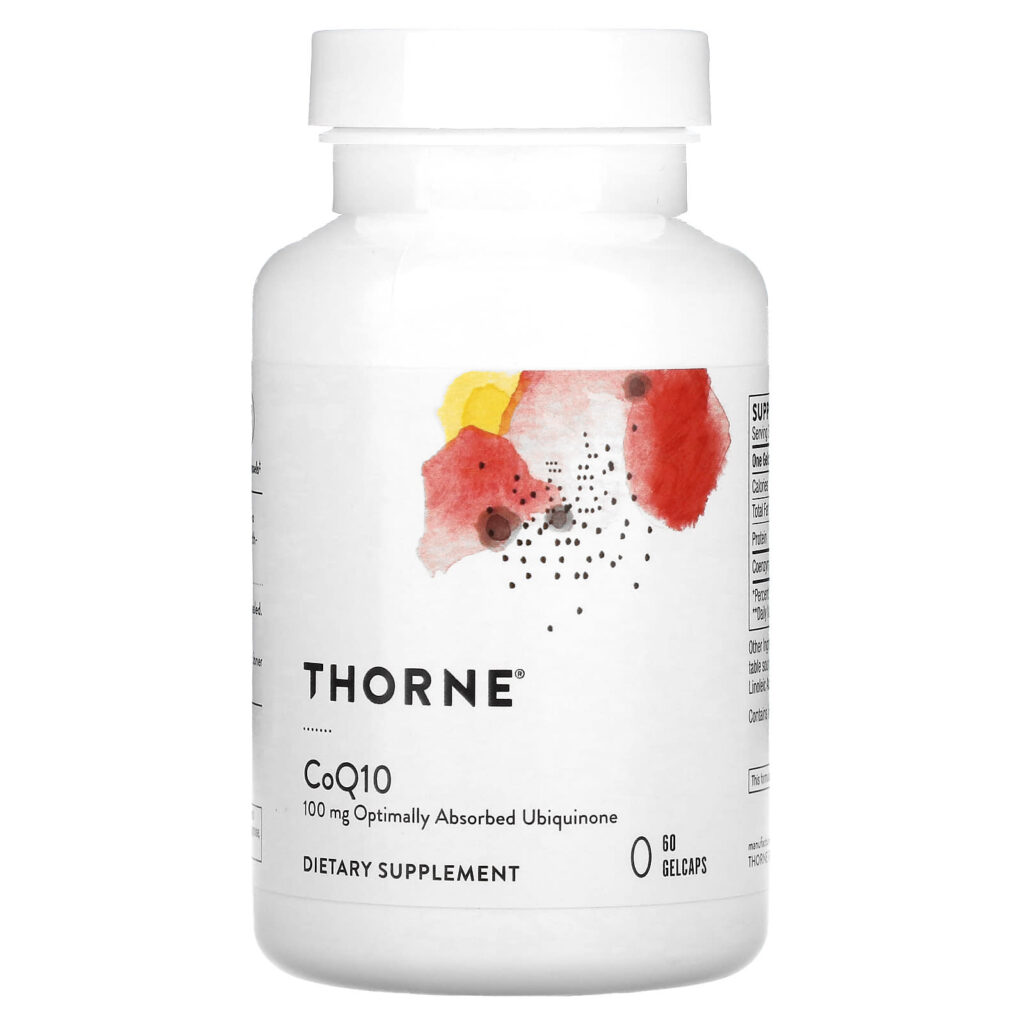 Thorne, Q-Best 100,  Co Q10 100 MG 60 гелевых капсул