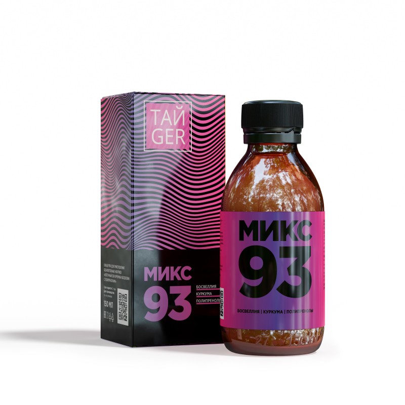 ТАЙGER Микс 93 - 150 мл (Клеточный сок куркумы и босвеллии с полипренолами )