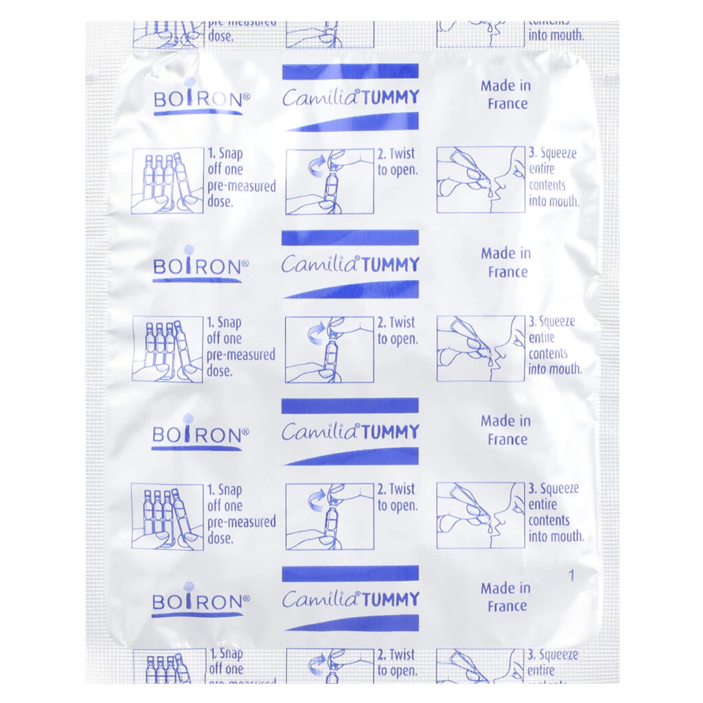 9477bff6279a21d8bc344eafa052ce17_032125000027.jpeg Boiron, Camilia Tummy, от 1 месяца, 30 жидких доз по 1 мл
