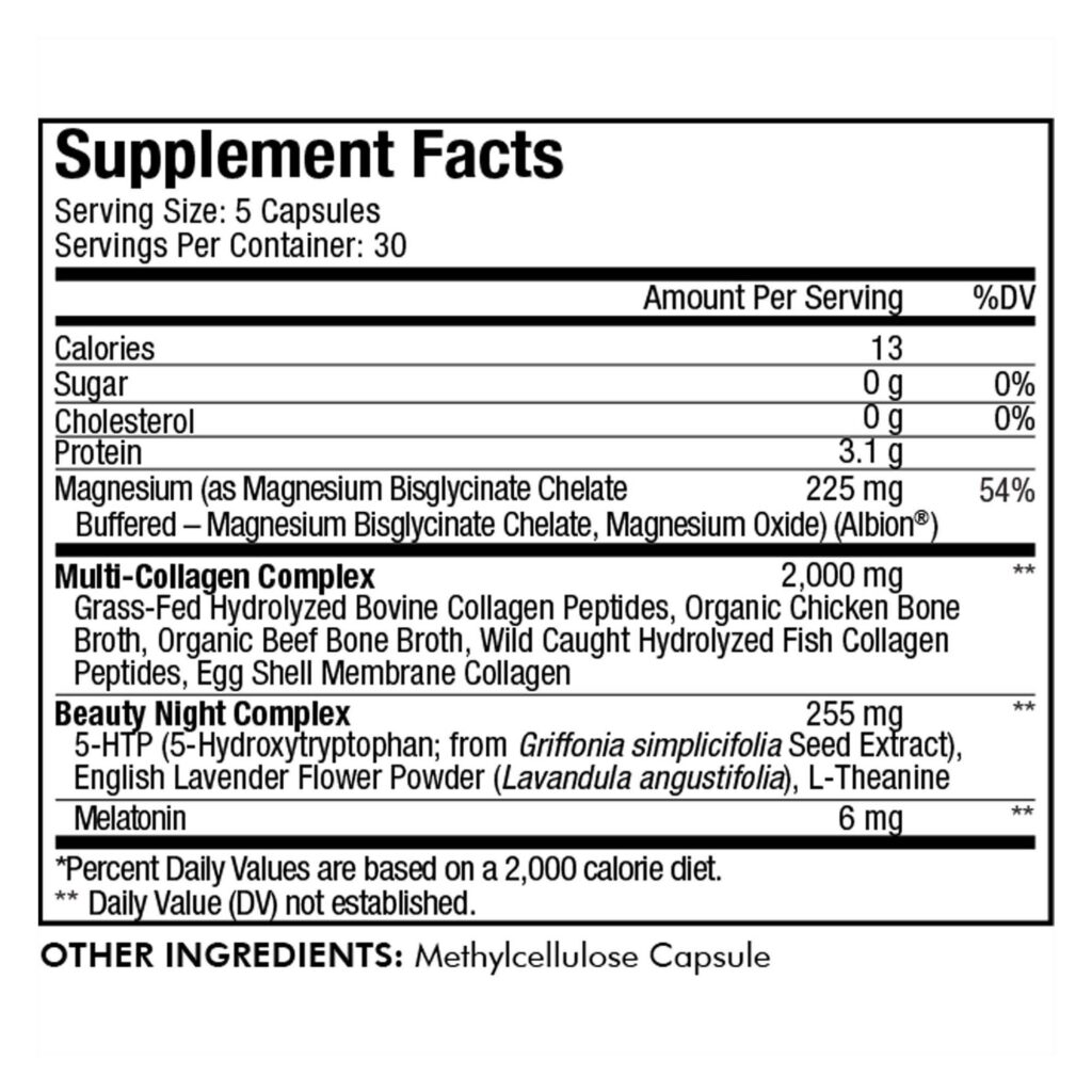 4766a22cc1c95af533d0645a304df8d2_042825114100.jpeg Codeage, MULTI COLLAGEN NIGHT ,ночной коллаген с магнием , 150 капсул