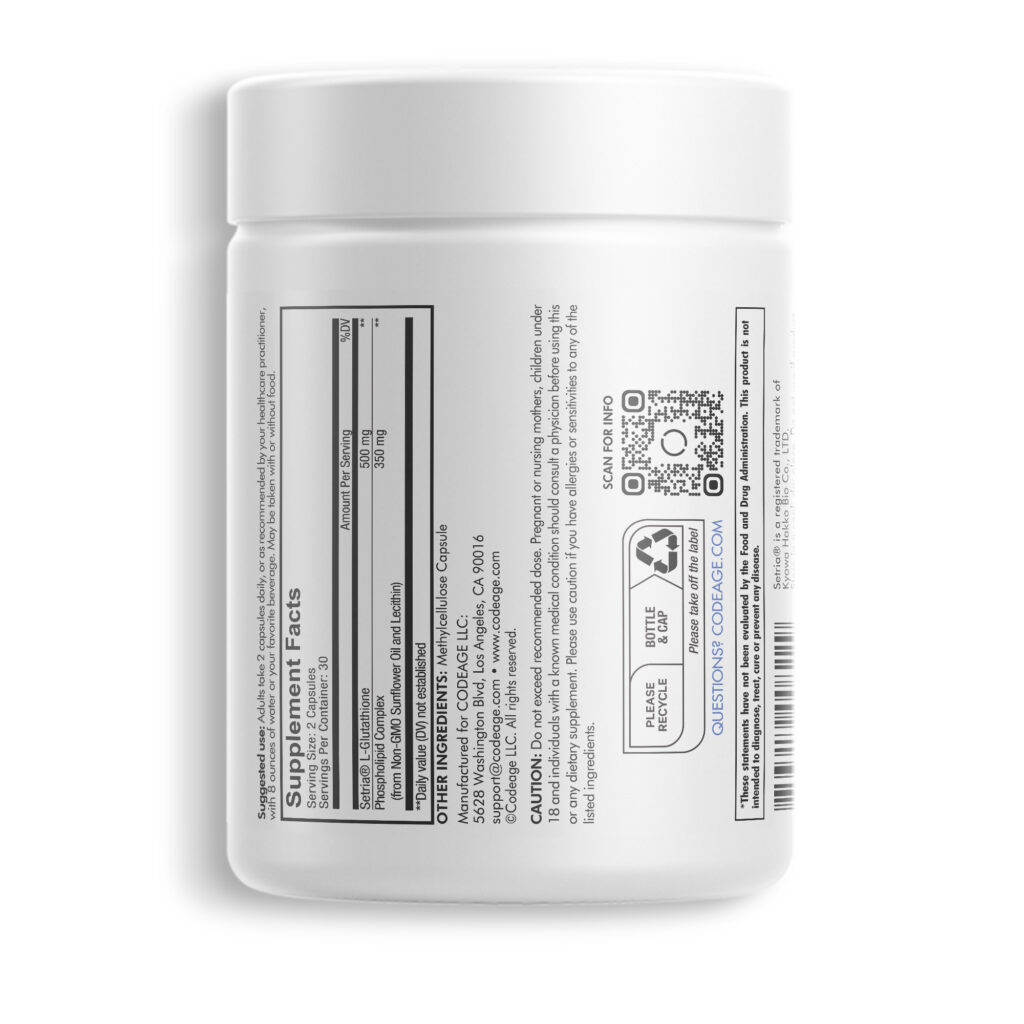 5169ab53e016a5f5e6e018ecbfee729f_042825112948.jpeg Codeage, Липосомальный глутатион, 500 мг 60 растительных капсул