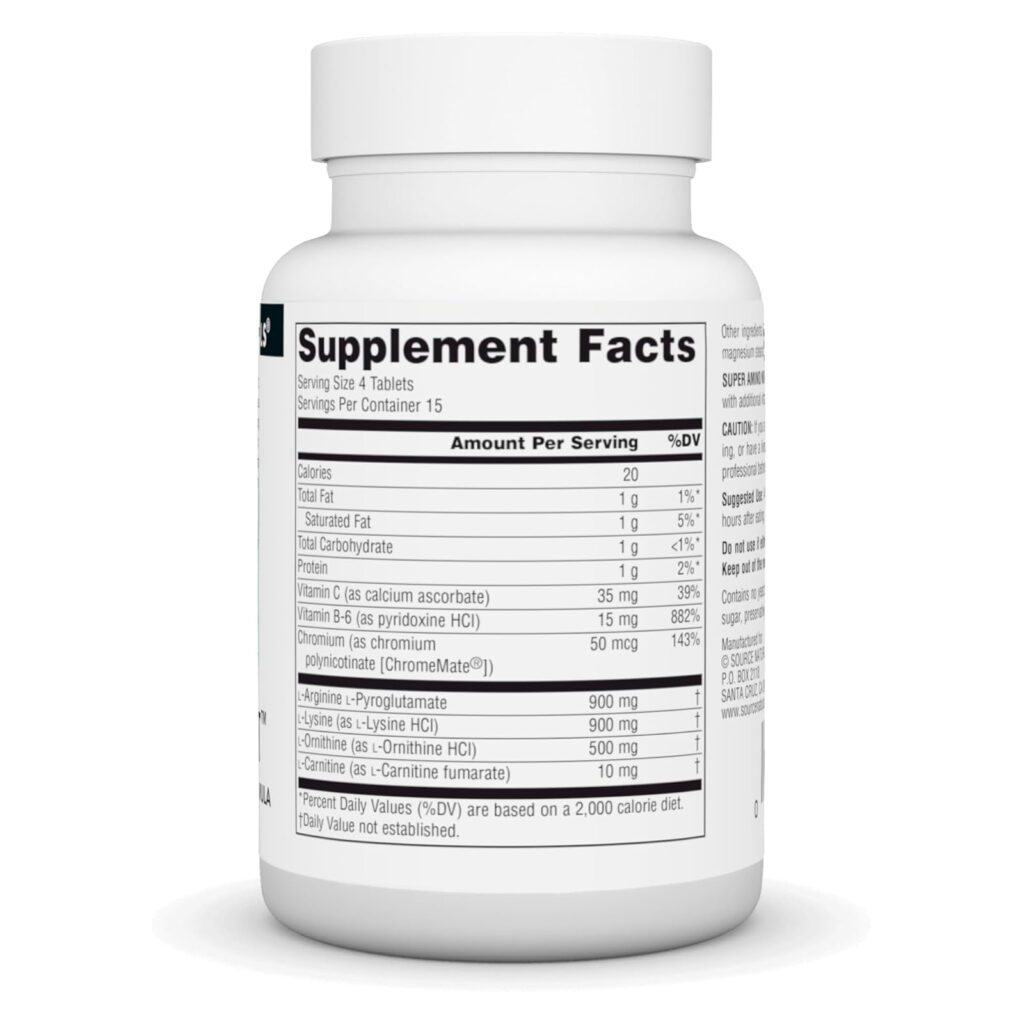 51c559267fb07fa367c85670a85a9f0d_041225232330.jpeg Source Naturals, Super Amino Night, формула с аминокислотами, ночная, 60 капсул