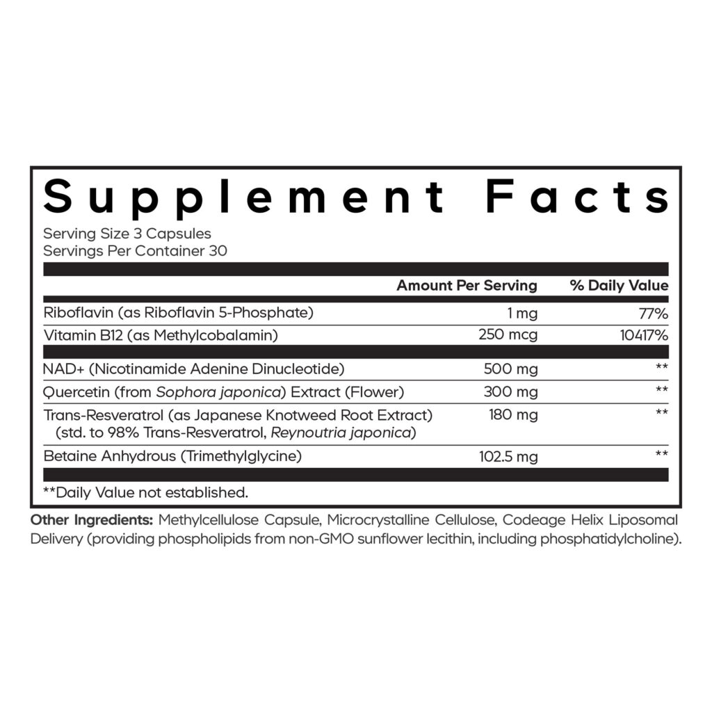 c454605c2db6be4dd14aa1c3621fa625_042825113410.jpeg Codeage, Sport, Liposomal NAD+ ULTRA, липосомальный НАД, 90 капсул