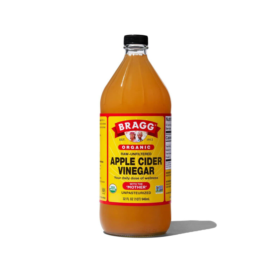 Bragg, органический яблочный уксус, нефильтрованный, Organic Apple Cider Vinegar, 946  мл