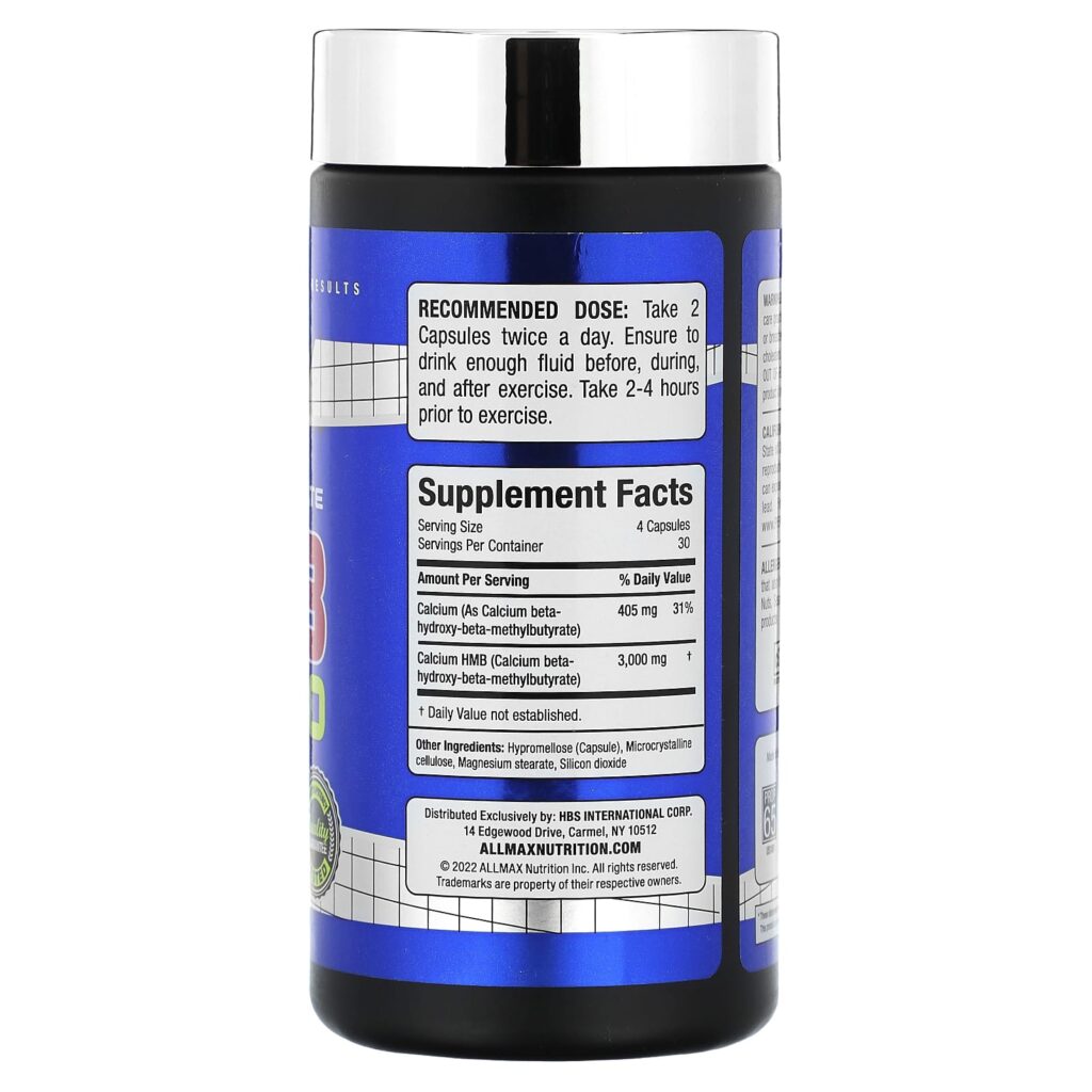 2f0611d010410d70308928c7688288ea_051525192541.jpeg ALLMAX, Essentials, HMB 3000, 120 вегетарианских капсул