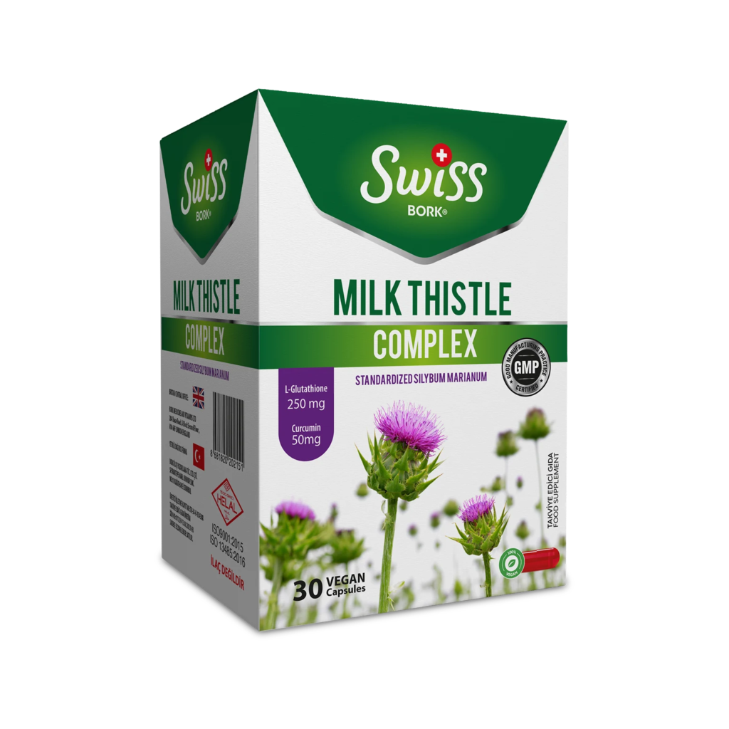 Swiss Bork - Milk Thistle complex (Расторопша), 30 капсул