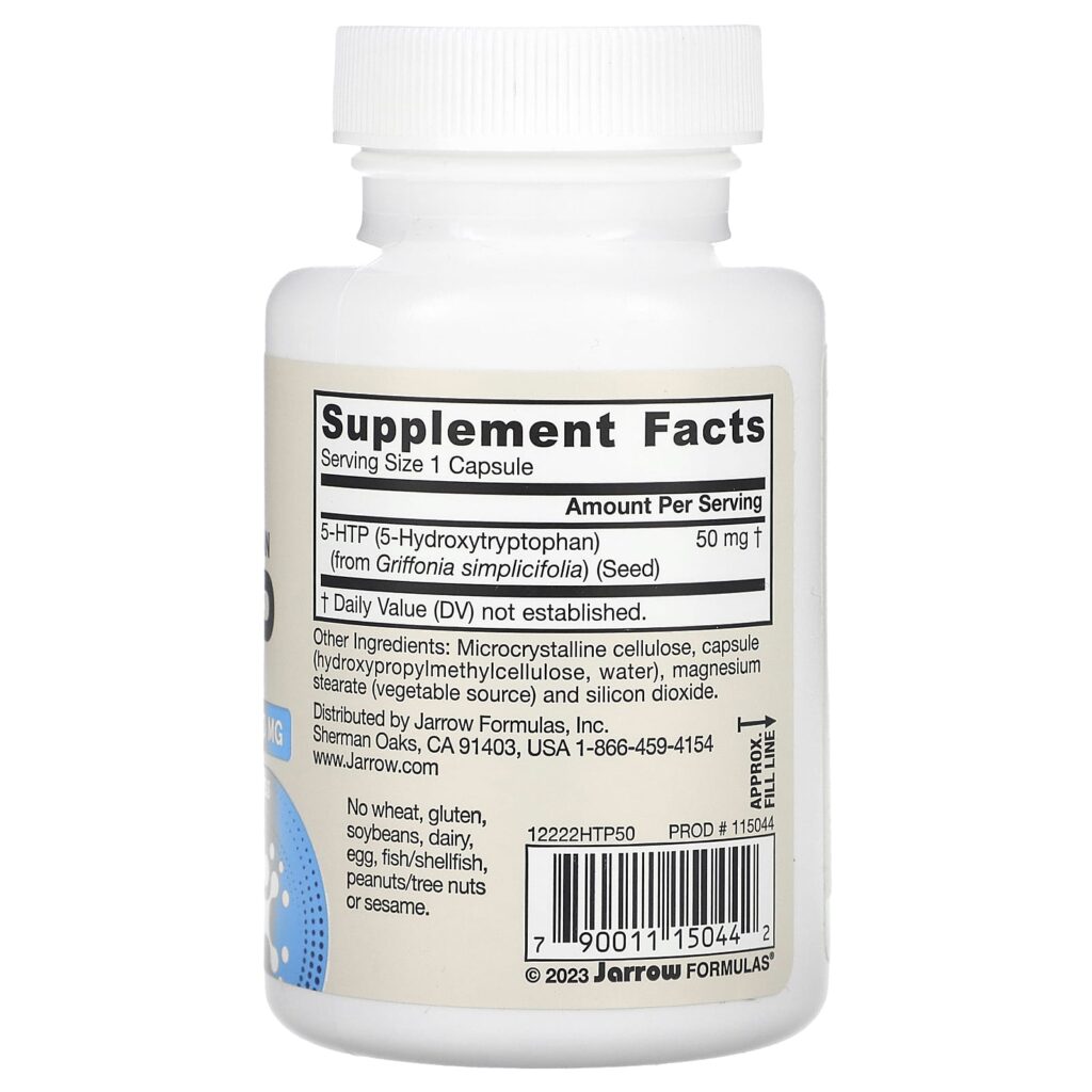 582c3a95c94b9cf850327dde669c83cb_060925211052.jpeg Jarrow Formulas, 5-гидрокситриптофан, 50 мг, 90 вегетарианских капсул